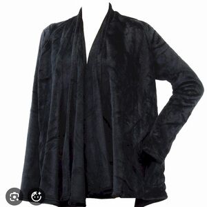 UGG Australia Isla Cardigan Sweater Lounge Robe Plush Large